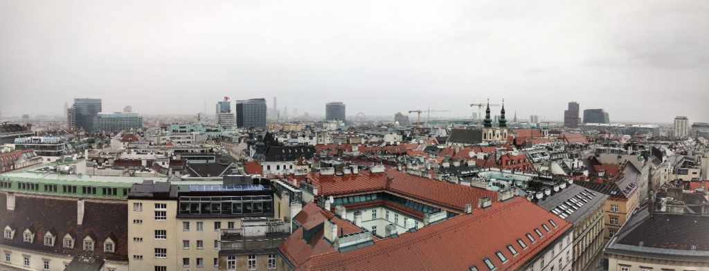 Άποψη της Βιέννης από τον ναό του Αγίου Στεφάνου