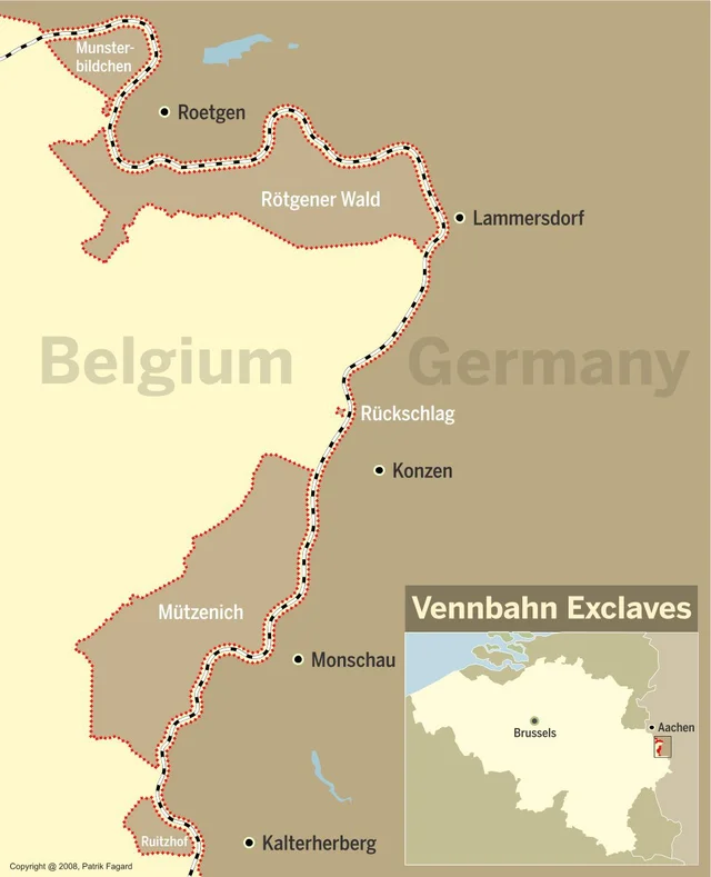 Περίεργα Σύνορα: Vennbahn, ο Σιδηροδρομικός Σταθμός που μπερδεύει τα Γερμανο-Βελγικά Σύνορα